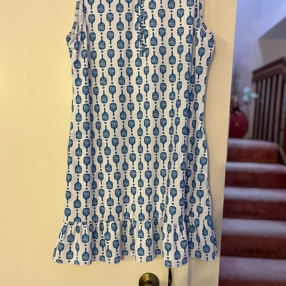 Cabana Life SPF 50 Pickle Ball Dress with Ruffle Court to Club!